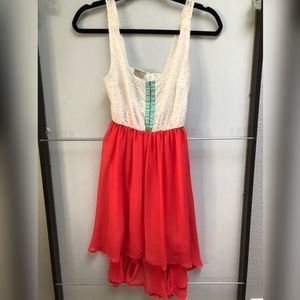 Daytrip Brand (Buckle) - High-Low Dress with Lace